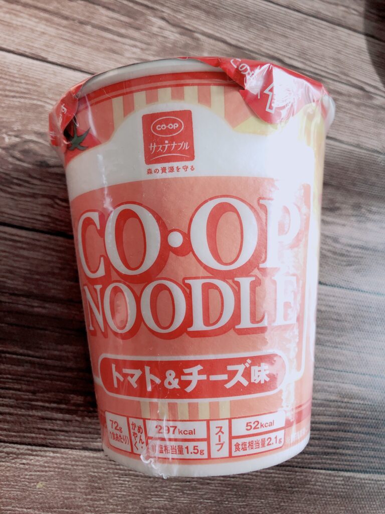 CO・OP NOODLE コープヌードル トマト&チーズ味